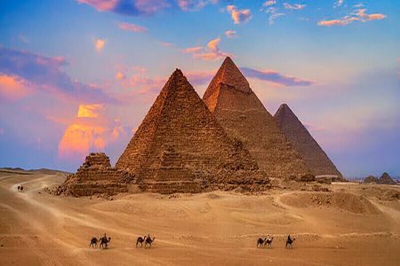 The Pyramids of Giza by Eldeak Tours