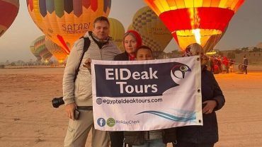 hot air balloon tour in luxor