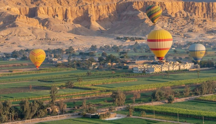 Experience the Magic of a Hot Air Balloon Tour in Luxor with Eldeak Tours