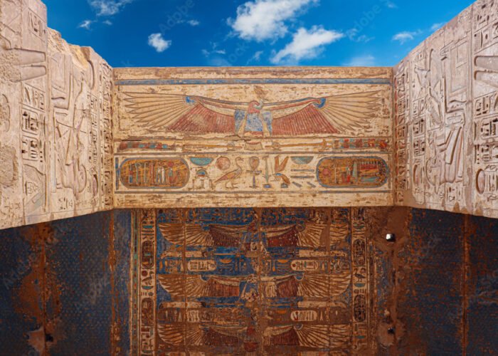 View of Medinet Habu temple during a Luxor hidden gems tour.